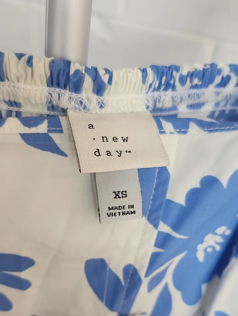 A New Day Blue Floral Sundress, Xs